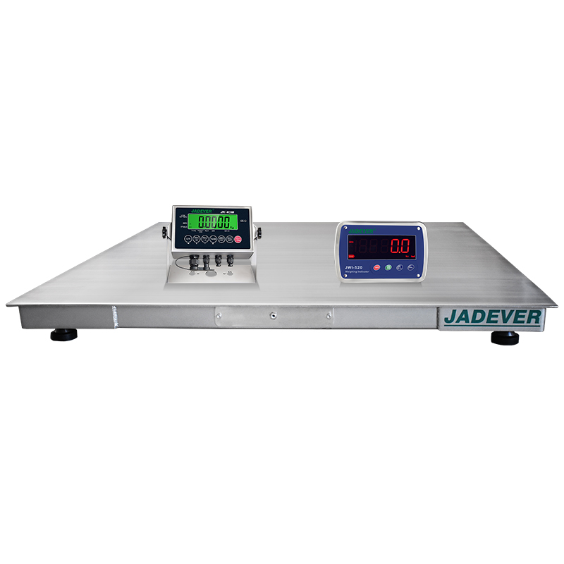 Stainless Steel Floor Scale optional with ramp, easy to clean 500Kg to 5T